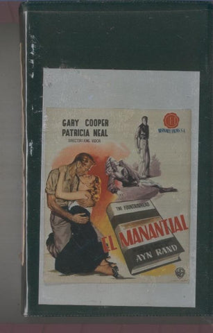 Video VHS: El manantial