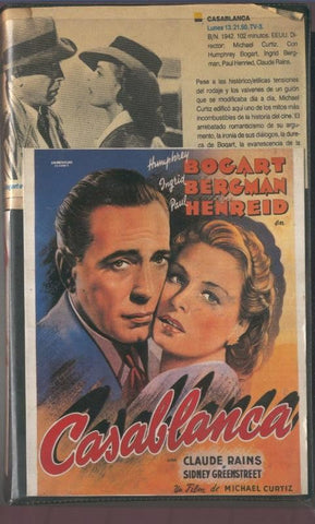 Video VHS: Casablanca