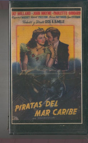 Video VHS: Piratas del mar Caribe