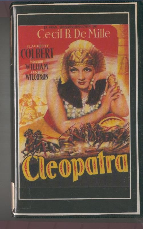 Video VHS: Cleopatra