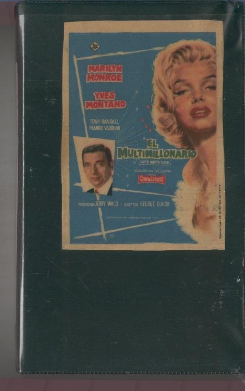 Video VHS: El multimillonario