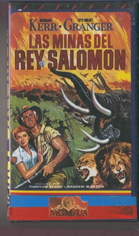 Video VHS: Las minas del Rey Samolon