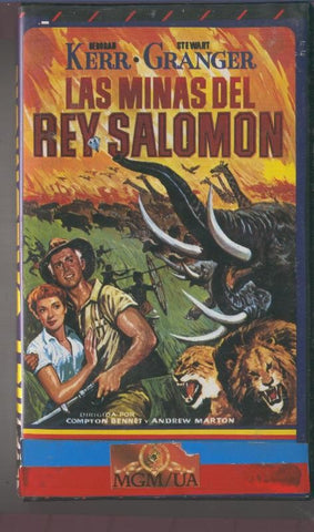 Video VHS: Las minas del Rey Samolon