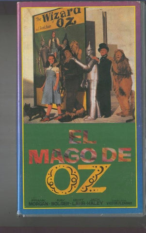 Video VHS: El mago de Oz