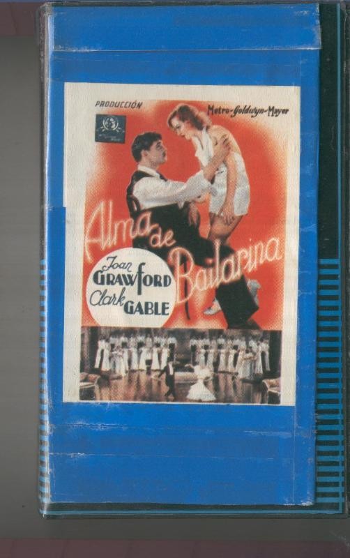 Video VHS: Alma de Bailarina