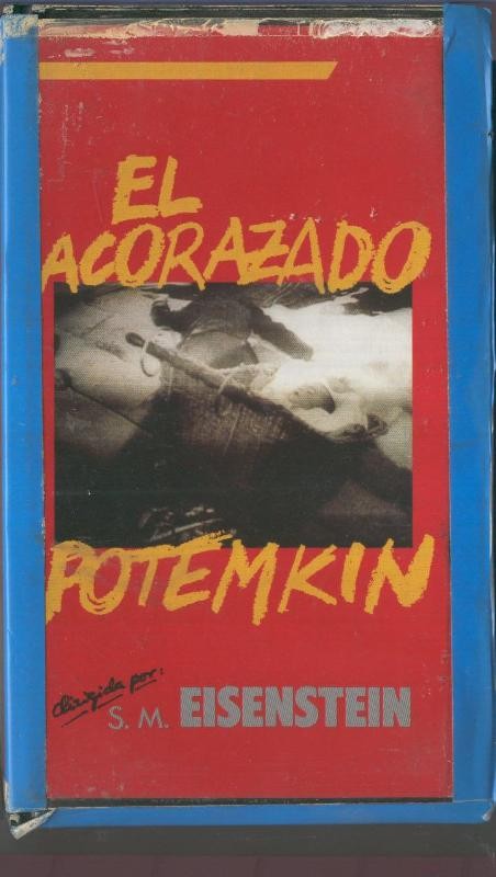 Video VHS: El acorazado Potemkin