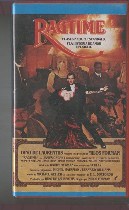 Video VHS: Ragtime