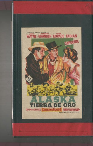 Video VHS: Alaska Tierra de oro