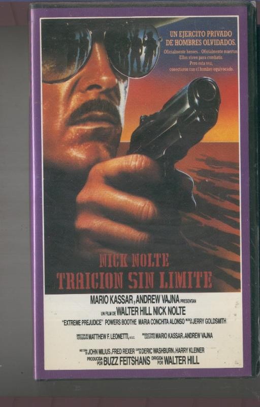 Video VHS: Traicion sin limite