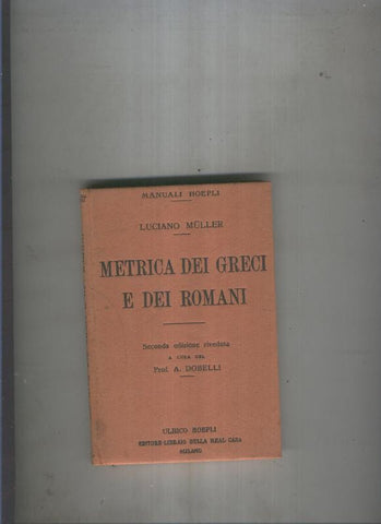 Metrica dei Greci e dei Romani