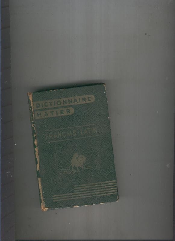 Dictionnaire Français Latin