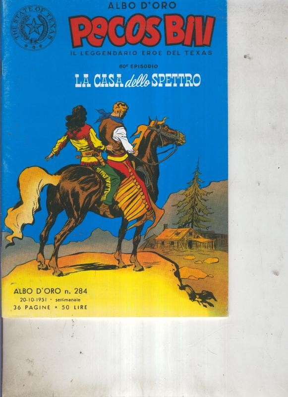 Pecos Bill numero 284 La casa dello Spettro