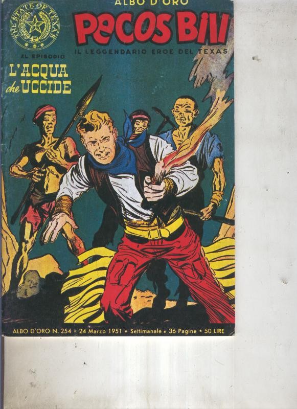 Pecos Bill numero 254 Lacqua che uccide