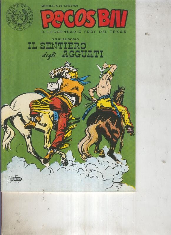 Pecos Bill numero 23 Il sentiero degli agguati