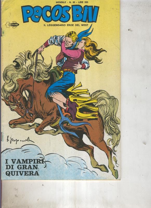 Pecos Bill numero 20 I vampiri di gran quivera