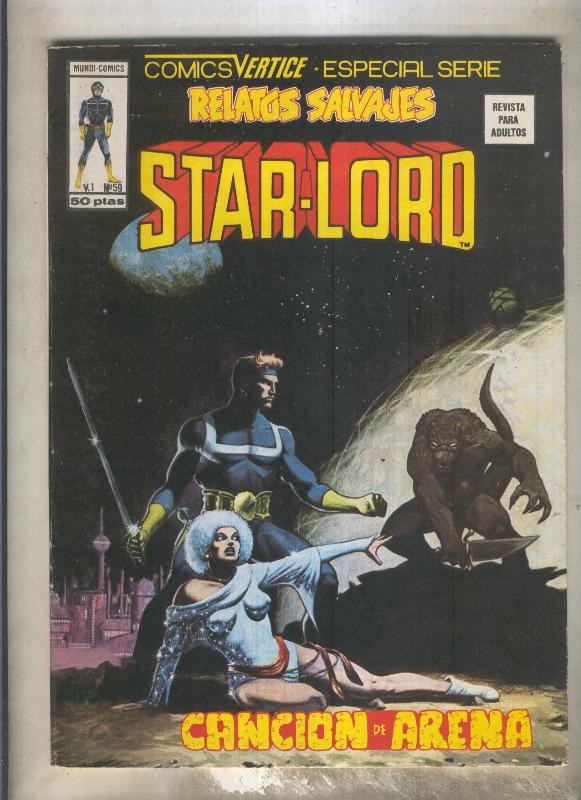 Relatos Salvajes numero 59: Star Lord (numerado 2 en trasera)