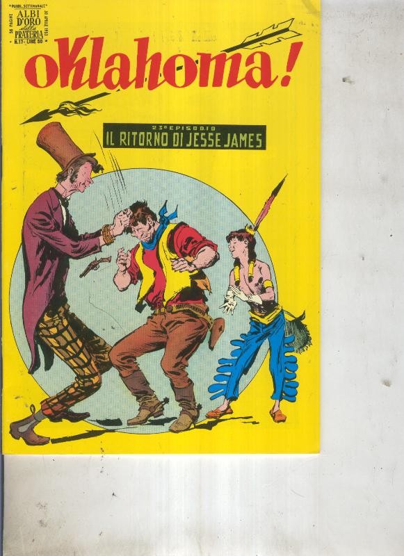 Oklahoma numero 23 Il ritorno di Jesse James