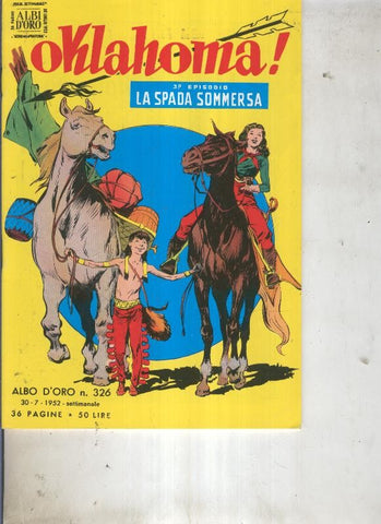 Oklahoma numero 03 La spada sommersa