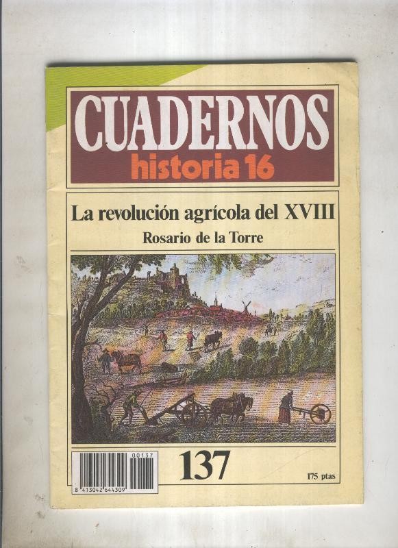 Cuadernos Historia 16 numero 137:La revolucion agricola del xvii