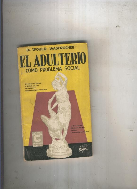 El adulterio como problema social