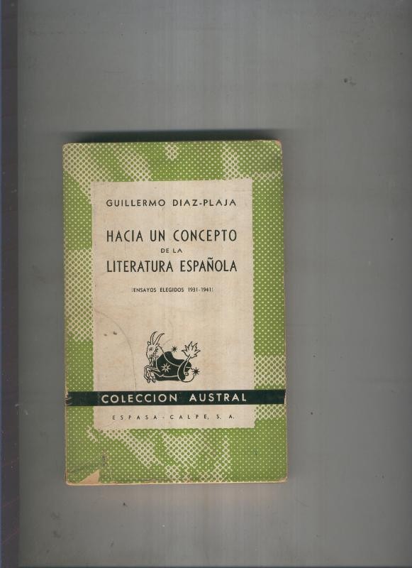 Hacia un concepto de la literatura española