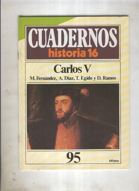 Cuadernos Historia 16 numero 95:Carlos V 