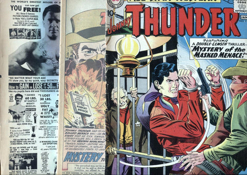 Johnny Thunder numero 116 (cubierta estropeada y suelta por mal almacenaje)