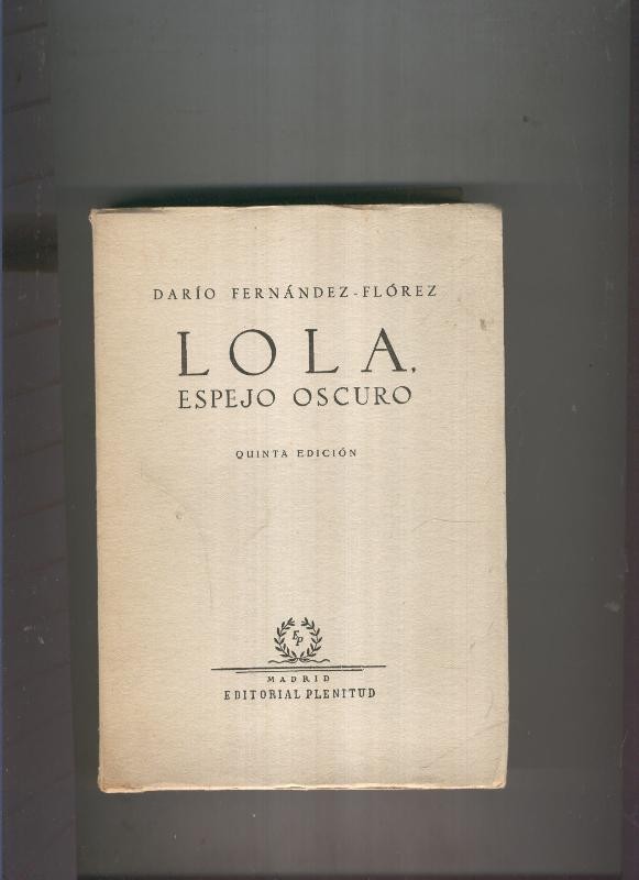 Lola, espejo oscuro