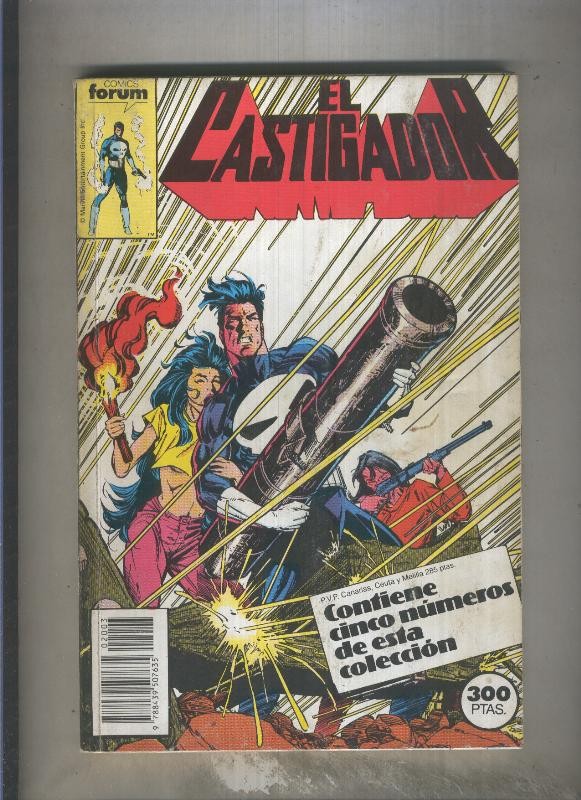 El Castigador (The Punisher) retapado numero 11 al 15