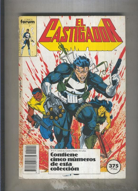 El Castigador (The Punisher) retapado numero 16 al 20