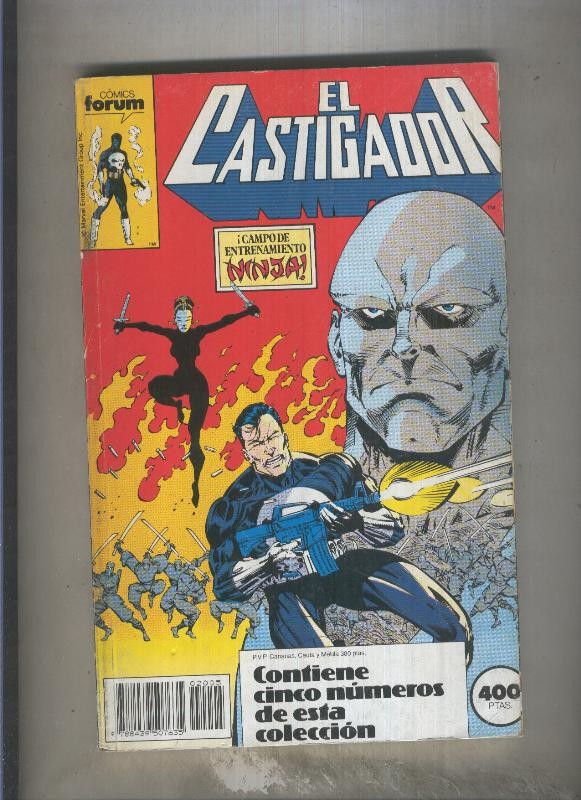 El Castigador (The Punisher) retapado numero 21 al 25