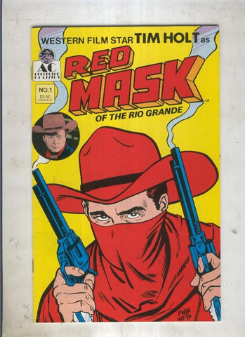 RED MASK of the rio grande Numero 1