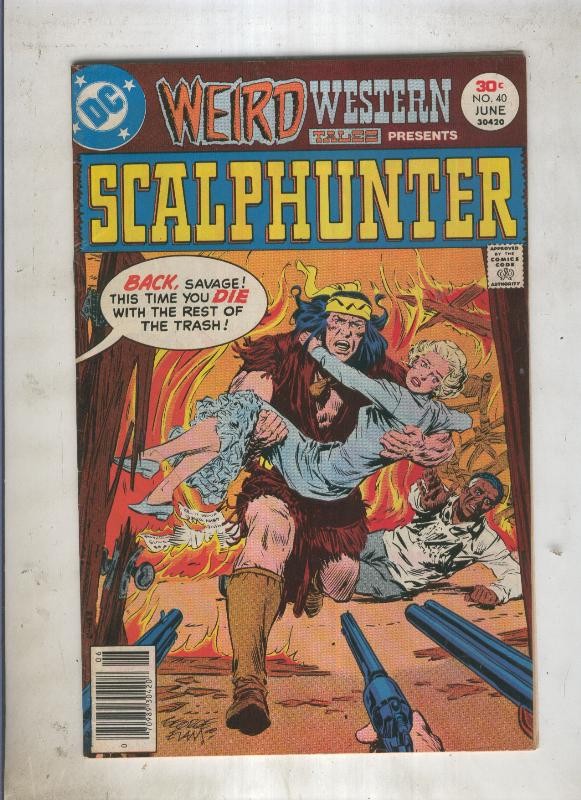 Weird Western Tales SCALPHUNTER numero 40