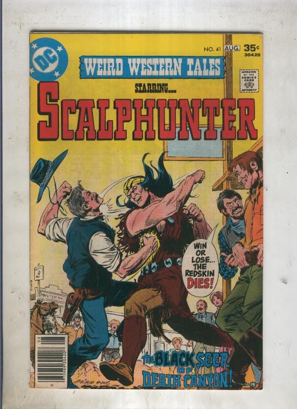 Weird Western Tales SCALPHUNTER numero 41