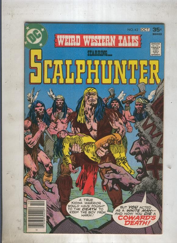 Weird Western Tales SCALPHUNTER numero 42