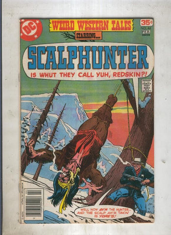 Weird Western Tales SCALPHUNTER numero 44