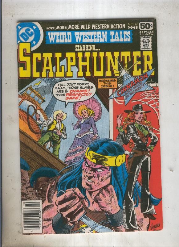 Weird Western Tales SCALPHUNTER numero 48