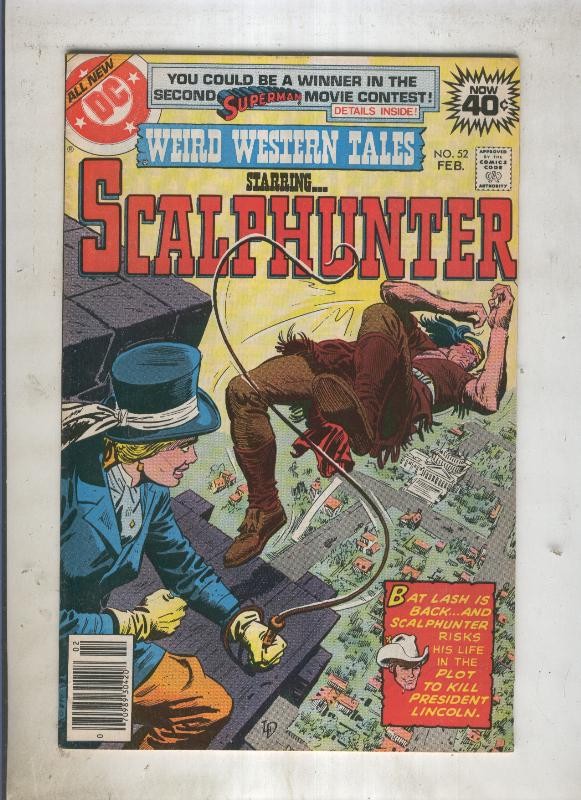 Weird Western Tales SCALPHUNTER numero 52