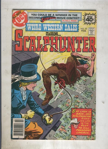 Weird Western Tales SCALPHUNTER numero 52