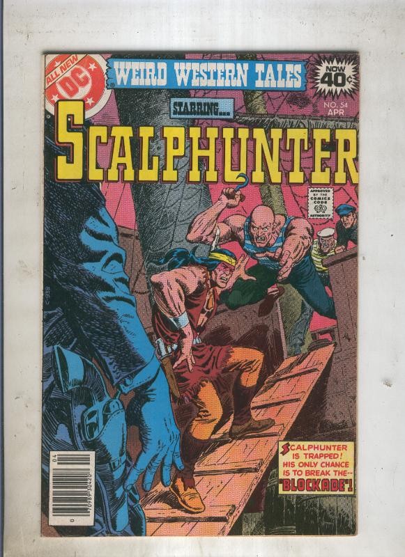 Weird Western Tales SCALPHUNTER numero 54