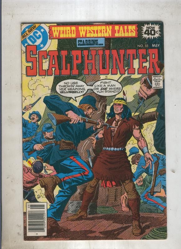 Weird Western Tales SCALPHUNTER numero 55