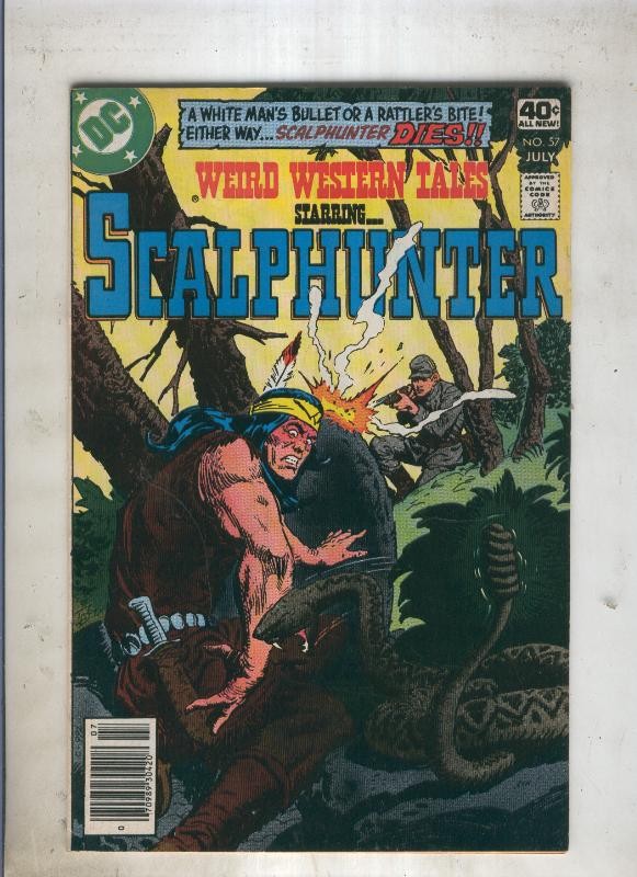 Weird Western Tales SCALPHUNTER numero 57