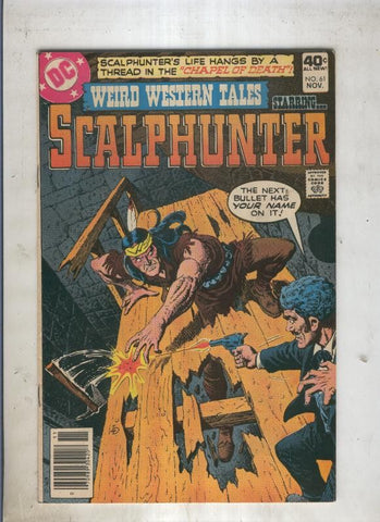 Weird Western Tales SCALPHUNTER numero 61