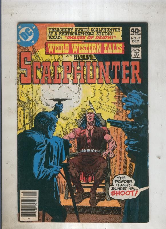 Weird Western Tales SCALPHUNTER numero 62