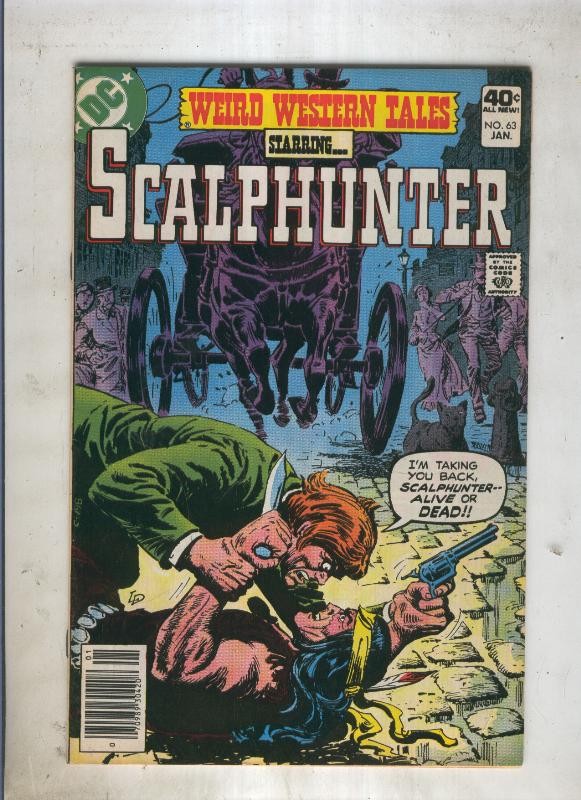 Weird Western Tales SCALPHUNTER numero 63