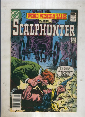 Weird Western Tales SCALPHUNTER numero 63