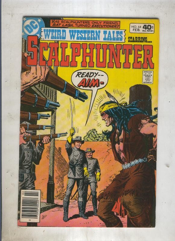 Weird Western Tales SCALPHUNTER numero 64