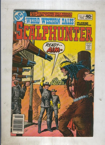 Weird Western Tales SCALPHUNTER numero 64