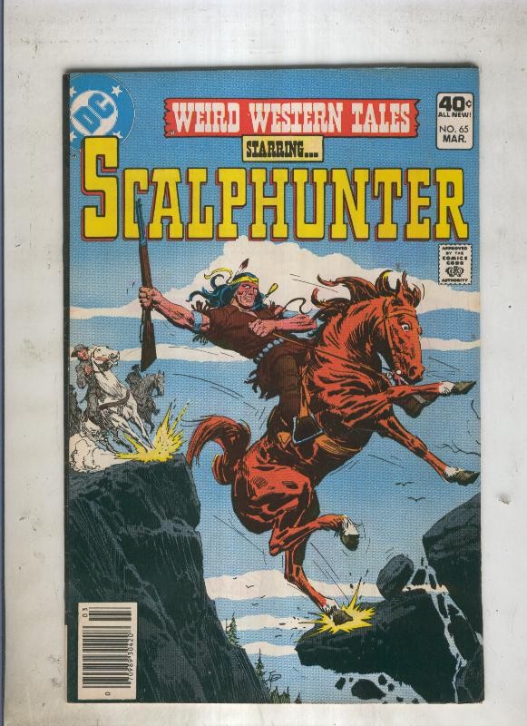 Weird Western Tales SCALPHUNTER numero 65
