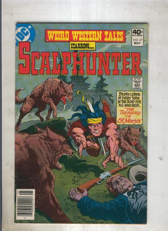 Weird Western Tales SCALPHUNTER numero 67